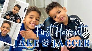 VLOG: JAKE & JAGGER'S FIRST HAIRCUT ‍️ |  MELANIQUE BABB 