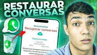 Como RECUPERAR as Mensagens do WhatsApp | RESTAURAR Conversas no iPhone 2024