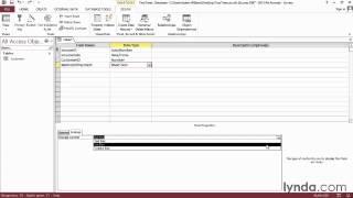 Tutorials - Relational Database Fundamentals 8/2 Creating the tables in Access