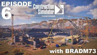 CONSTRUCTION SIMULATOR (2022) - STADIUM EXPANSION DLC - Ep# 6:  Grandstand: Part 4