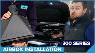 Upgrading the Toyota Landcruiser 300 Series Airbox with Nate from Lovells Adelaide!