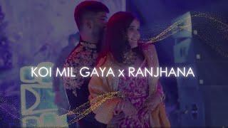 Bride Groom FUN Sangeet Dance Performance || Koi Mil Gaya, Ranjhana || Indian Wedding || Dancescapes