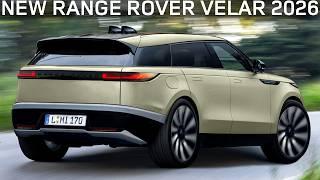 2025-2026 New Generation Range Rover Velar - First Look!