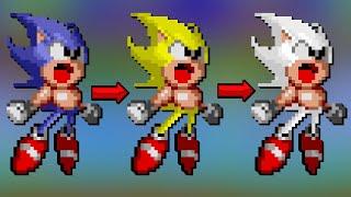 Transform Into Both Super Sonic And Hyper Sonic