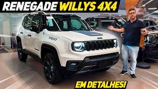 NOVO JEEP RENEGADE WILLYS 2025 4X4 - O RENEGADE TOPO DE LINHA