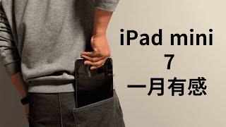 Thoughts after using iPad mini 7 for 1 month: The small size can withstand everything(CC subtitles)