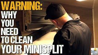 Clean Your Ductless Mini-Split! NOT Maintenance-Free!