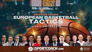 ADVANCED EUROPEAN BASKETBALL TACTICS COURSE