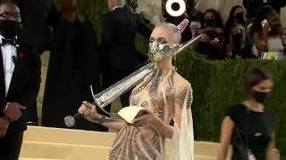 Grimes at the Met Gala 2021