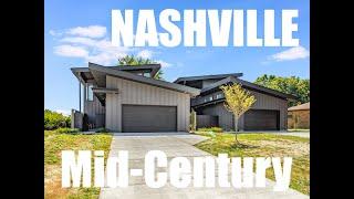 Mid-Century Inspired Luxury New Construction in East Nashville