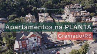 Apartamentos na planta à venda no Centro de Gramado/RS