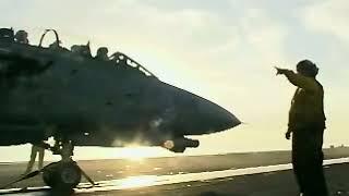 US Navy F-14 Tomcat aboard USS Theodore Roosevelt