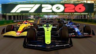 F1 2026 Mod Career Part 1: A NEW ERA BEGINS! 4 NEW MANUFACTURERS ENTER F1! LAMBORGHINI F1 DEBUT!