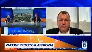 Harry Nelson interviewed on KTLA5: Vaccine Process and Approval