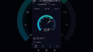 Cogeco UltraFibre 120 Speedtest