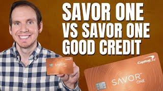 Capital One SavorOne vs Capital One SavorOne Rewards For Good Credit | Which Credit Card is BETTER?!