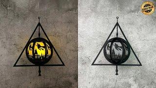 How To Make Paper Cut Lantern Harry Potter