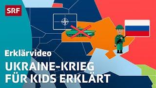 Russland-Ukraine-Konflikt – Krieg einfach erklärt | Kindervideos | SRF Kids