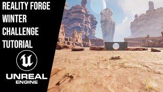 Unreal Engine QuickStart Tutorial - Between Two Pillars Reality Forge Challenge