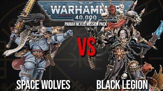 Space Wolves Vs Chaos Space Marines - Warhammer 40k 10th Edition