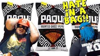 Pachyderms Eating Paqui Chips! (HAUNTED GHOST PEPPER CHIPS!) | Ten Dollar Slimer