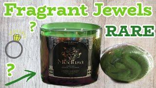 RARE Medusa Bath Bomb and Candle Set with Jewelry Inside | Fragrant Jewels!