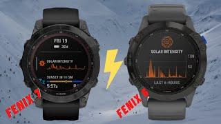 Garmin Fenix 7 Vs Garmin Fenix 6 series