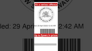 "It’s a serious indictable offence — punishable by up to 5 years in prison." #176.2