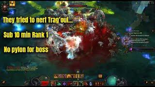 Season 30 Rank 1 Trag'oul Necromancer GR150 Solo - Diablo 3