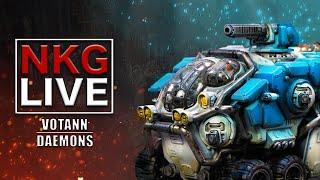 Leagues of Votann Vs Chaos Daemons - Warhammer 40K Battle Report | NKG Live