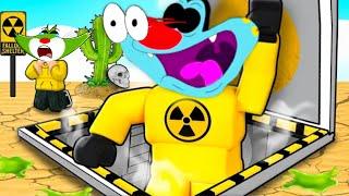 CAN WE SURVIVE 100 DAYS IN NUCLEAR BUNKER IN ROBLOX !!- ft.Oggy