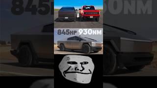 Tesla Cybertruck v F-150 Raptor R: DRAGRACE