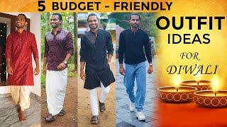 5 Budget Friendly 🪔 DIWALI OutFits Ideas For Men 