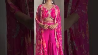 grmw 🩷| pink indowestern suit | ethnic haul #shorts #ytshorts #youtubeshorts #shortspage