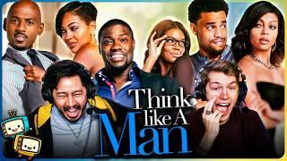 THINK LIKE A MAN Movie Reaction! | First Time Watch | Michael Ealy | Taraji P. Henson | Kevin Hart