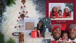 Christmas Photos Vlog 2021 * the girls lied about their birthday * 