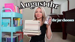 What I'm Reading in August 2024: TBR jar chooses my reads