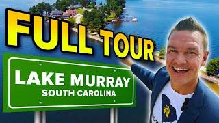 Exploring LAKE MURRAY South Carolina | FULL South Carolina Driving Tour  | Living in Columbia SC