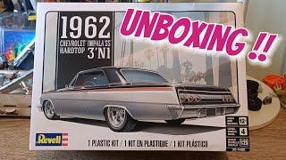 Revell Chevrolet Impala SS '62 3 in 1 - Unboxing !!