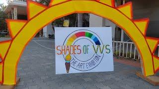 kids Art Exhibition 2022 || Shades of VVS #VVS#shortvideo #shorts #shortsfeed2022