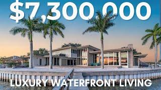 Waterfront Paradise: $7.3M Luxury Home Tour