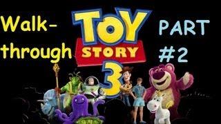 Toy Story 3 Game Walkthrough Part 2: Andy's House ALL ITEMS FOUND