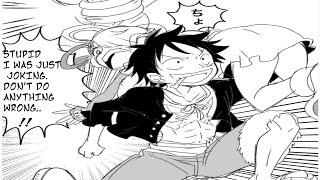 When Luffy Realizes That Babies Are Not Brought By Storks, He Tells Uta To Have Children.