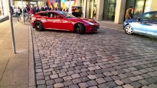 Ferrari FF Start Up, Brutal Revs & Acceleration