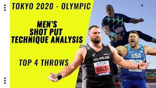 Shot Put Olympics 2021 - Tokyo 2020 | Shot Put Technique Analysis | Mens and Womens Shot Put