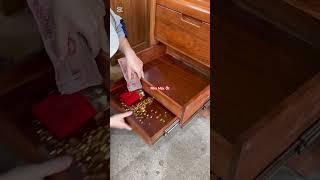 Nơi cất giấu tiền an toàn #woodworking #dogohonai #diy #fyp #tugiautien #furniture #viralshort