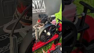 Baby Nitro Engine Nursing Break-In Fuel FX K303 on Hudy Break-In Bench #rcracing