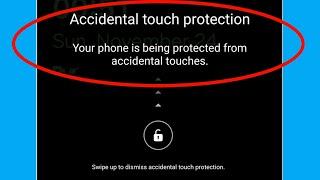 How to On/Off Accidental Touch Protection in Samsung Phone | Accidental Touch Protection On / Off