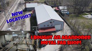 We bought a complete abandoned metal Fabrication shop facility loaded with everything!