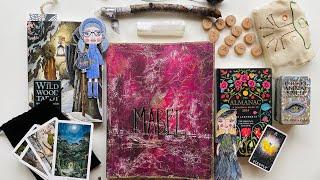 Create your own Grimoire Art Journal with me! #artmagic #grimoire #artjournal #grimoire #tutorials
